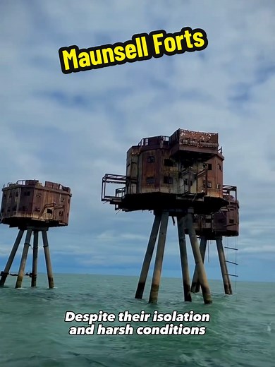 Maunsell Forts Engineering #history #ww2 | historytok
