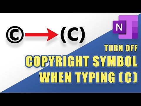 Easily Turn OFF Copyright © Symbol When Typing (C) in Microsoft Office