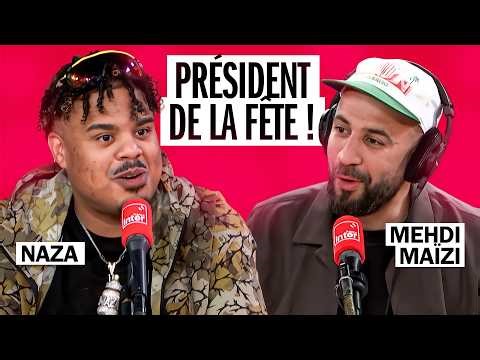 Naza, president of the festival! Mehdi Maïzi