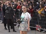 YouTube star Emma Chamberlain attends Louis Vuitton show in Paris