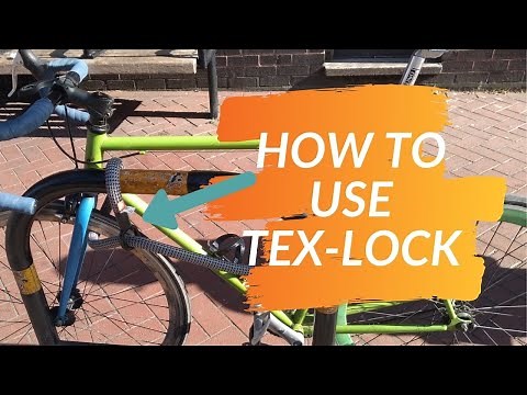 How to Use Tex-Lock Eyelet Bike Lock [2 Ways]