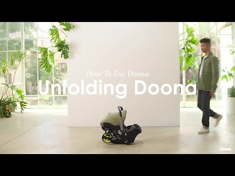 How to unfold the Doona + | Doona + Car Seat & Stroller