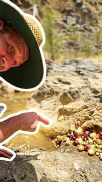 Bedrock Crevicing for Gold & Garnets! (Sluice & Pan Cleanout)