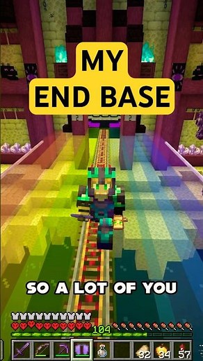 I Built the Most Insane END BASE in Minecraft