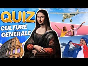 QUIZ Culture Générale - 20 questions (Difficile)