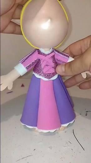 DIY Fofucha paso a paso video completo en el canal. #fofuchas #manualidades #comohacer