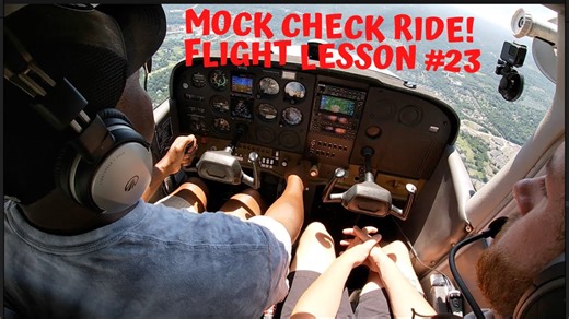 Student Pilot Takes Mock Private Pilot Checkride!