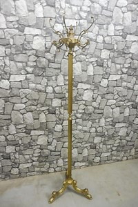 Mid Century Standing Coat Rack Hall Tree Rack Italian Hollywood Regency Brass - Etsy