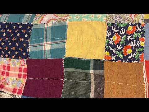 Vintage Quilt Repairs Progress Update