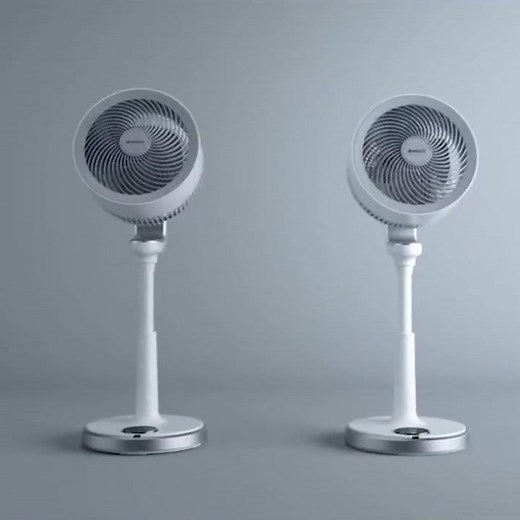 AIRMATE Air Circulating Fan Strong Wind 32 Speed with Remote Control Indoor Vertical Turbo Fan