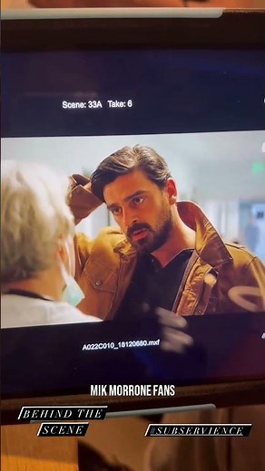 Michele Morrone in "Subservience" Outtake 😂