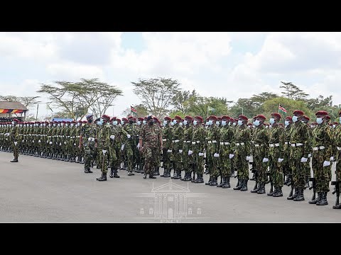 GSU PASS OUT PARADE 2021! SEE WHAT HAPPENED AS PRESIDENT UHURU PRESIDED OVER THE EVENT IN EMBAKASI!!
