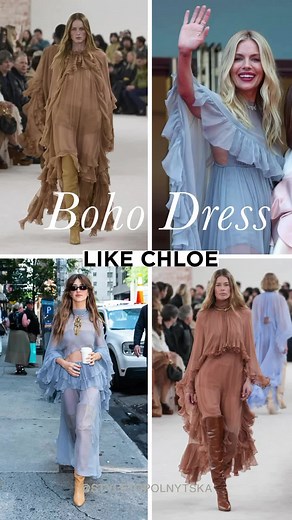 Capturing the Boho Vibe: Chloe Dresses for End-of-Summer Style