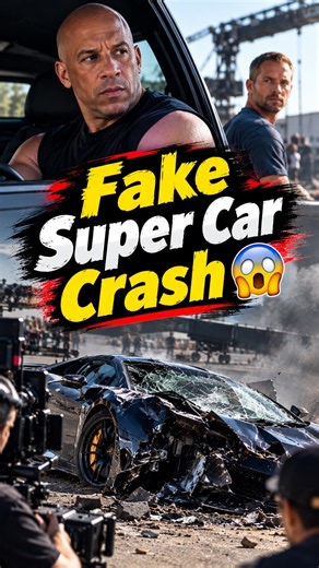 How Hollywood Fakes Crores Dollar$ Supercar Crashes | #shorts #supercars