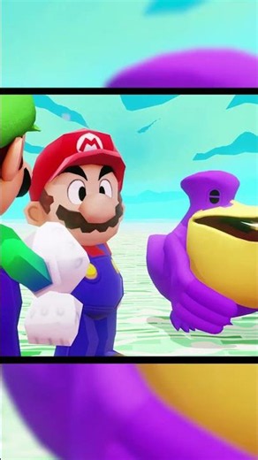 Luigi WARNS Mario not to get Close