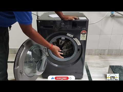 LG 10 Kg 5 Star Fully Automatic Front Load Washing Machine with AI DD Motor & Turbo Wash FHP1410Z7P