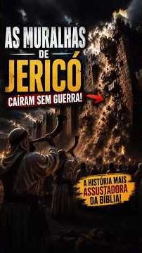 As muralhas de Jericó caíram #biblia #jericó #historiabiblica