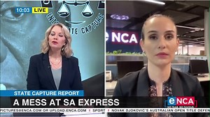 6.8K views · 54 reactions | Much has been made of the revelations about SAA contained in the State Capture report, but what about regional connector SA Express? The airline has been in provisional liquidation since April 2020 after its business rescue process failed. #eNCA's Heidi Giokos reports. #DStv403 | eNCAnews | Facebook