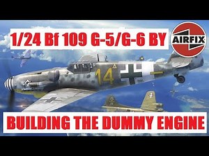 NEW Airfix 1/24 Bf109 G-5/G-6. Let's build the dummy engine.