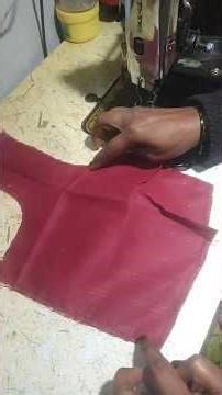 How To Stitch Four Tusks Blouse ☝️😍 Full Tutorial for Beginners #blouse #tusk #fashion #stitching