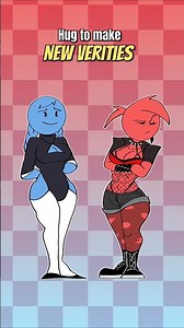 Cruelty X Falsity HUG TRANSFORMATION #verity #minecraft #horrorskunx