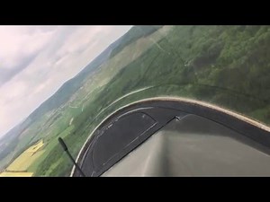 Windy Discus B Glider Landing