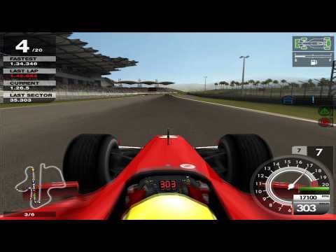 Formula One 05 - Career, Ferrari, Malaysia, PS2 Emulator [2/19]
