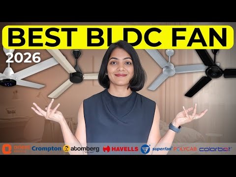 Best BLDC Ceiling Fan 2026 | Atomberg vs Orient vs Crompton vs Havells