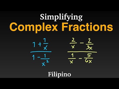 Simplifying Complex Fractions Part 2 - Algebra