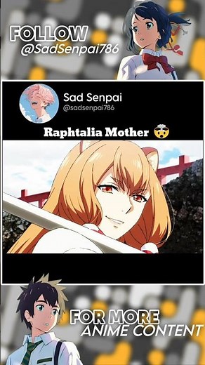Raphtalia Mother 🤯