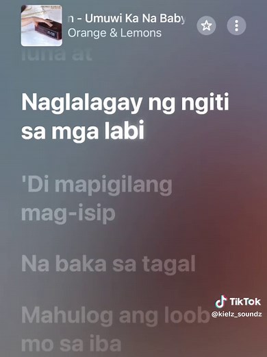 Umuwi Ka Na Baby Song Lyrics by Michael John