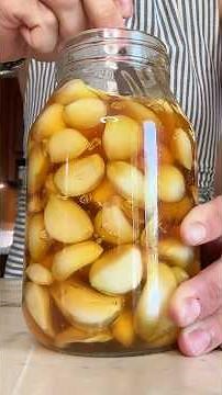 Let’s make honey garlic! 🧄🍯✨ #harvest #yummy #recipe #garlic