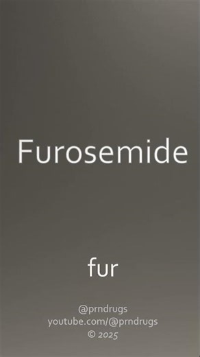 Furosemide Pronunciation