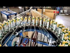 KY-602 flat tape braiding machine