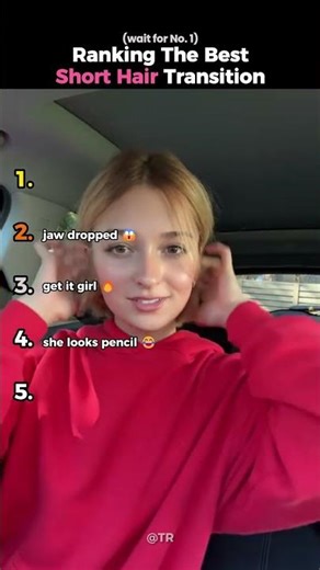 Ranking The Best Short Hair Transition #women #hair #shorts