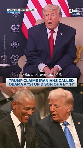 Trump claims Iranians called Obama a “stupid son of a b***h”