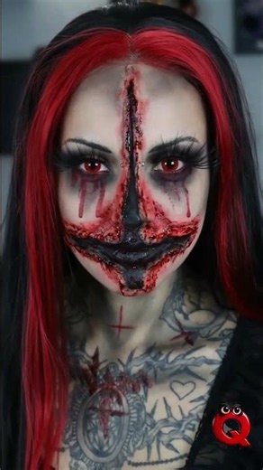 From Beauty to Nightmare: Extreme SFX Transformation 🩸🖤 #SFXMakeup #GothicStyle #sfx #makeup