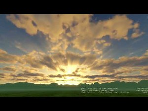 Updated Procedural Sky & Clouds using Shader Model 5.0