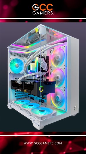 GCCGAMERS Abu Dhabi on Instagram: "Gaming PC Panda @ AED 17,850.00 - ASUS ROG Strix X870-A Gaming WiFi AMD AM5 ATX MB AMD Ryzen 7 9800X3D 8 Cores Gaming Processor DEEPCOOL LM360 IPS LCD 360mm CPU Liquid Cooler MSI RTX 5090 32GB GDDR7 Gaming Trio OC GPU CORSAIR Vengeance 32GB DDR5 6400MHz Memory SAMSUNG 9100 Pro 2TB PCIe 5.0 NVMe M.2 SSD LIAN LI Edge 1200 Watts 80 Plus Gold ATX 3.1 PSU XIGMATEK Aqua V Arctic Mid Tower TG ATX Case. . . Visit our Website www.gccgamers.com Bin Brook Building 127 62 