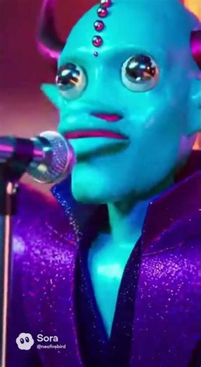 Neon Alien Rock Band: Multimodal Extraterrestrial Concert