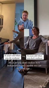 What your body looks like at 81 when you take care of it @leansquad1 | The Nutrition Narc