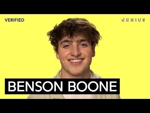 ​Benson Boone “In The Stars” Official Lyrics & Meaning | Verified