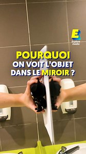 Pourquoi on voit l'objet dans le miroir ? | Explore Science
