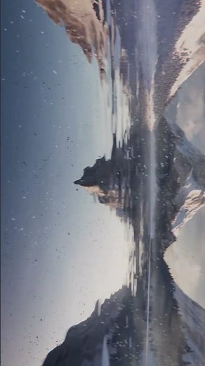 3D Mountain Environment-Blender