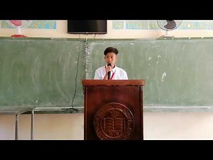 A Victim of a Broken Family | A Manuscript Speech | The Speech 2019