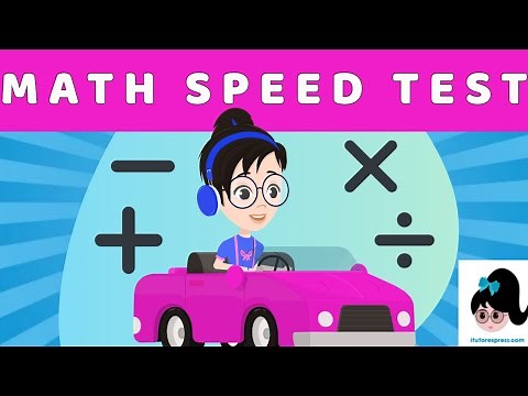 Simple Math Speed Test | Addition Subtraction Multiplication Division Mental Maths| itutorexpress