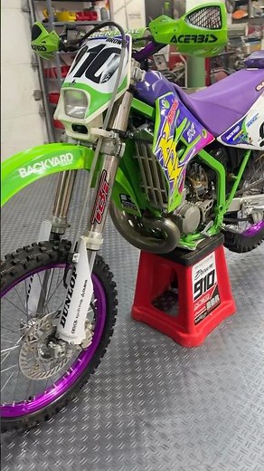 1997 KDX220 Dirt Bike Magazine Build