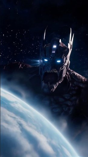 Iron Man Watches as Galactus Devours a Planet