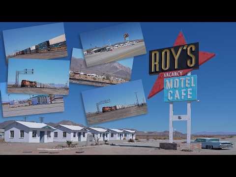 Stacks, Racks, Desert, & Roys Cafe, Amboy, California