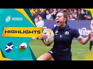 Scotland put on masterclass 🤯 | Scotland vs Wales | Rugby World Cup 2025 | Highlights